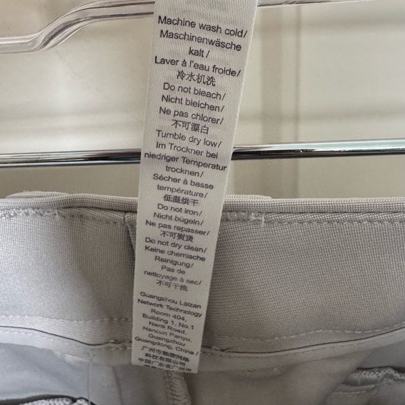 CRZ YOGA Men’s All Day Comfy Golf Shorts Size 38 NWT Flat Front Gray - Picture 10 of 12
